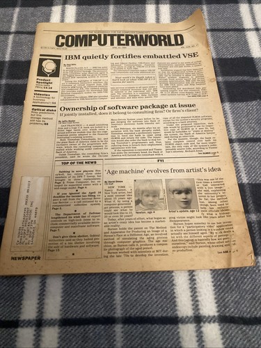 Computer world newspaper - computer,