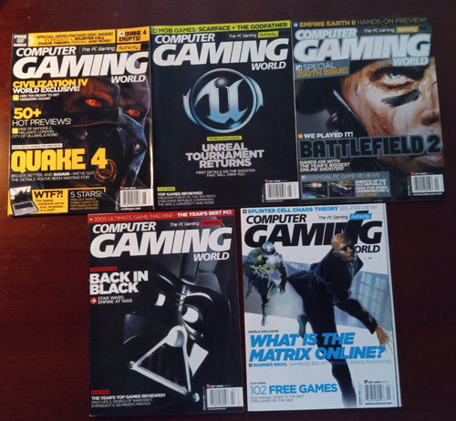 Computer gaming world - computer, 2005