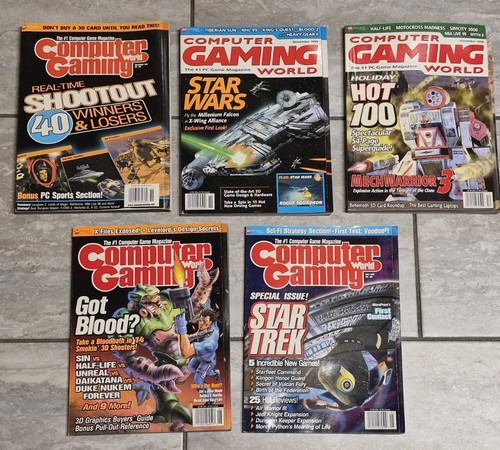 Computer gaming world magazine - computer,
