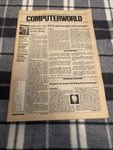 Computer world newspaper - computer,