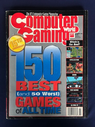 Computer gaming world magazine - gaming,