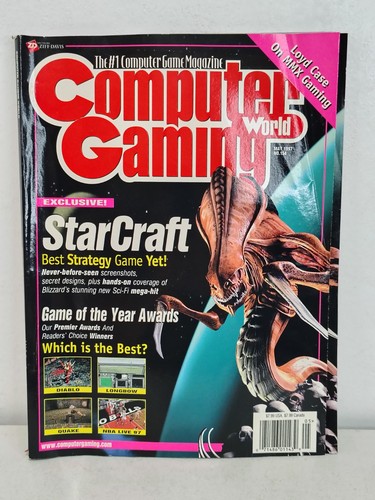 Computer gaming world magazine - computer,