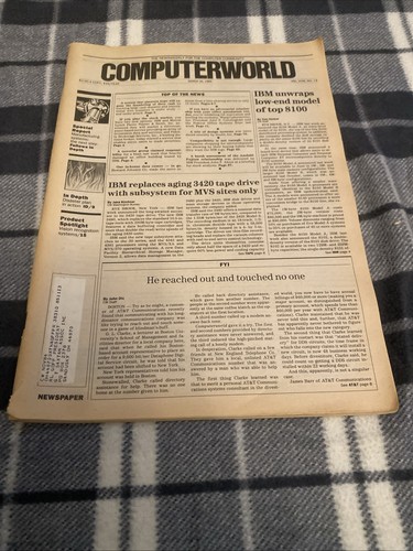 Computer world newspaper - computer,